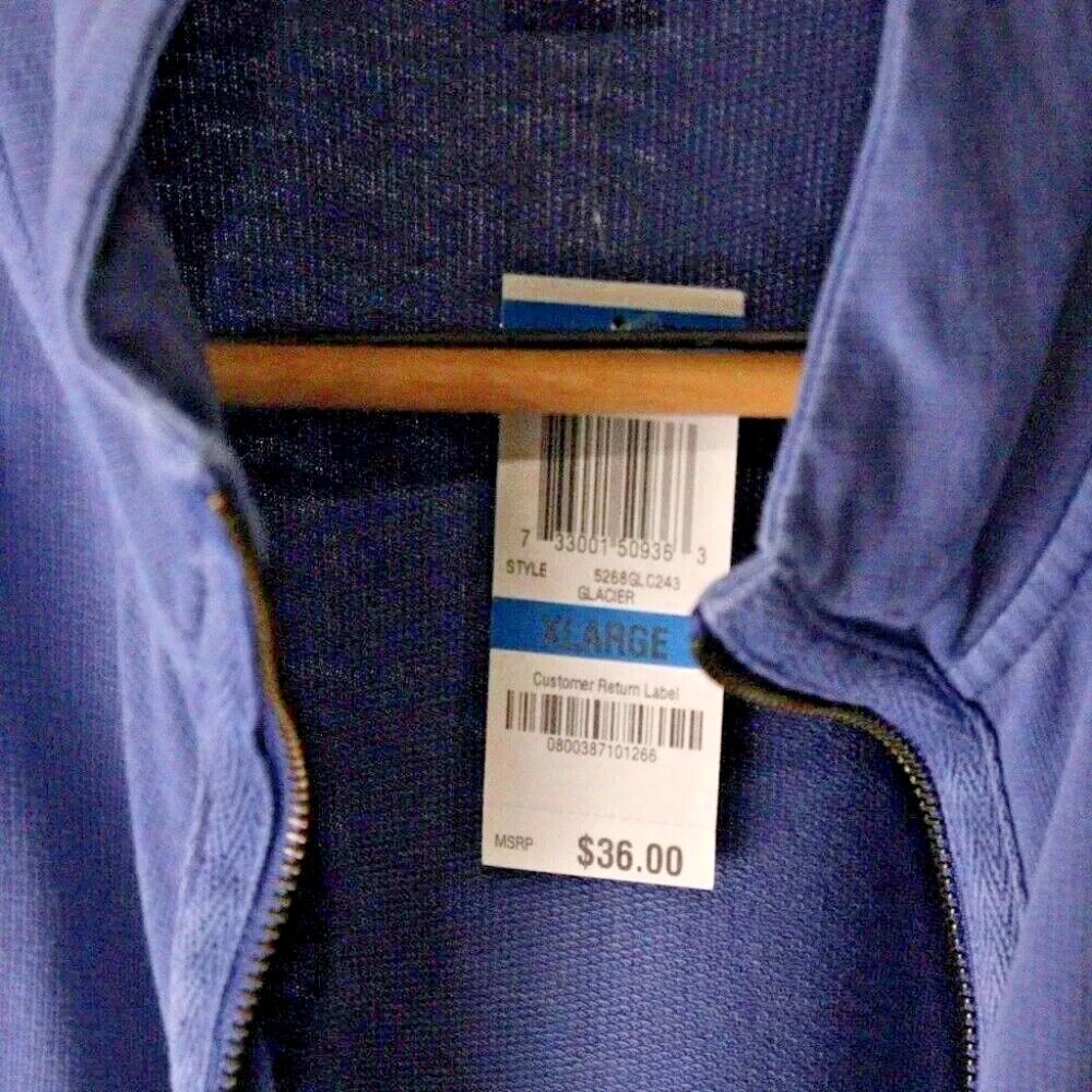 Karen Scott Sport Size XL jacket NWT blue women casual sports‎ wear pockets - Picture 8 of 8